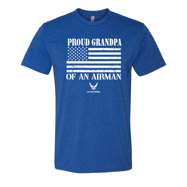 Proud Grandpa of an Airman | US Air Force T-Shirt