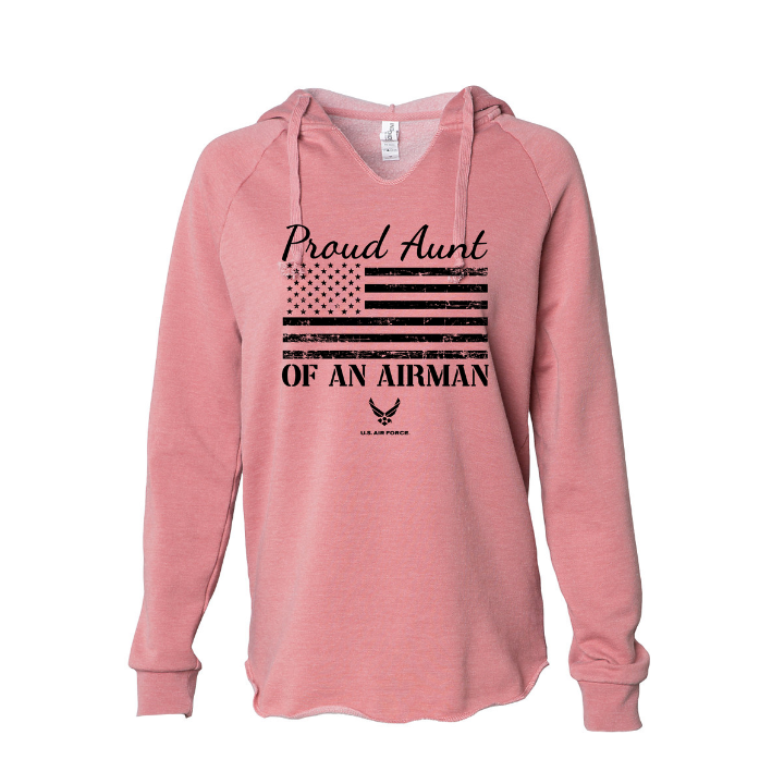 Proud Aunt of an Airman | US Air Force Ladies' Hoodie