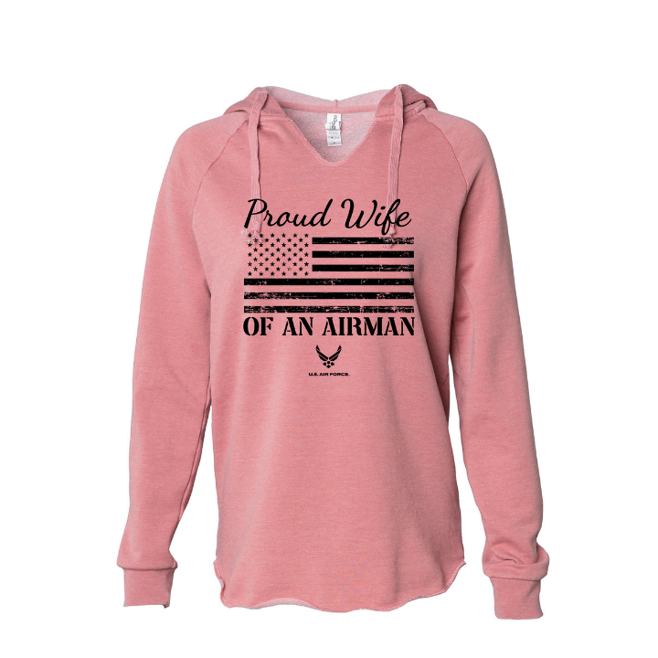 Proud Wife of an Airman | US Air Force Ladies' Hoodie