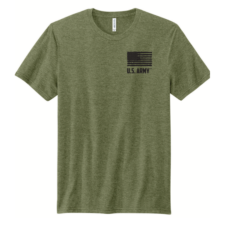 U.S. Army We ll Defend T Shirt Military Green Oak and Liberty