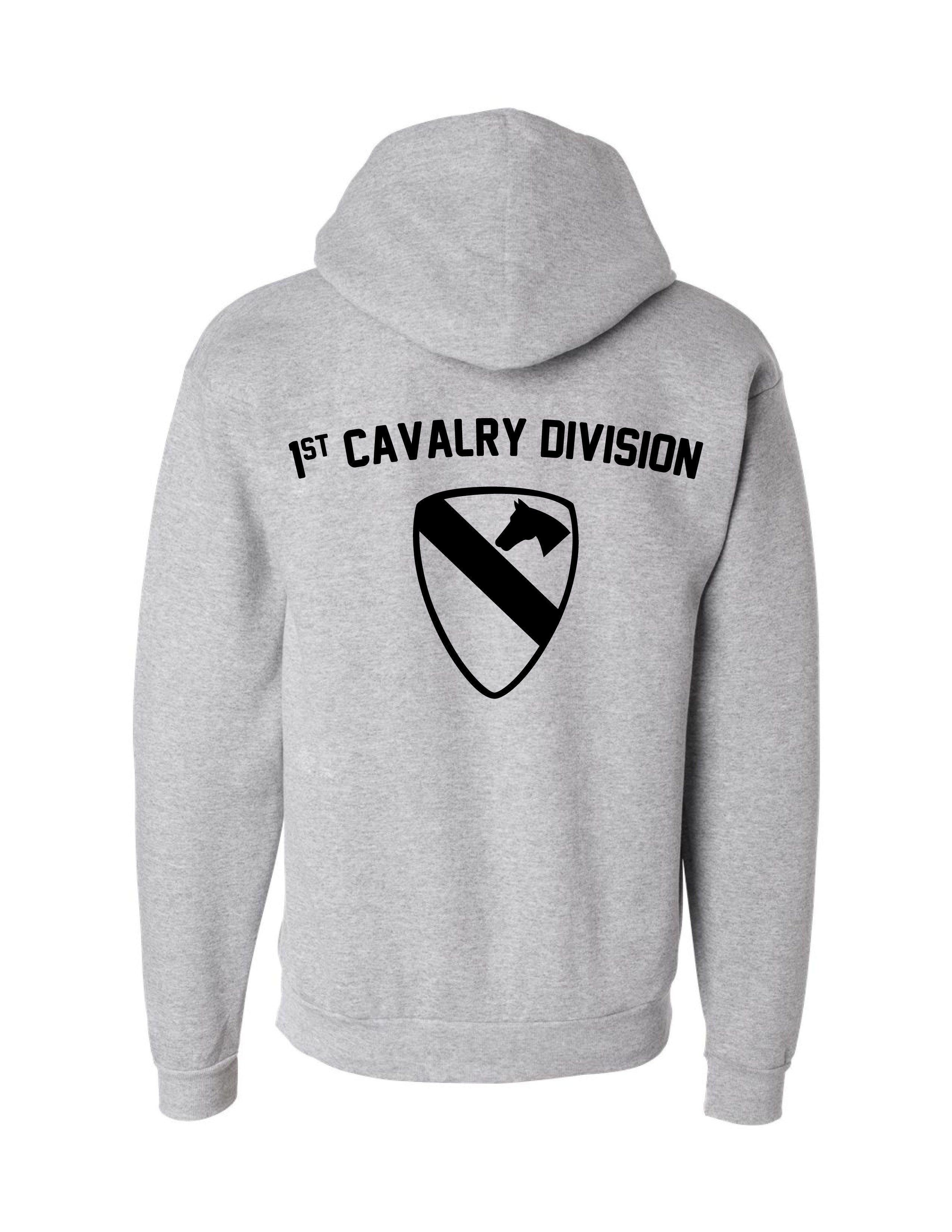 1st Cavalry Hoodie (Gray)