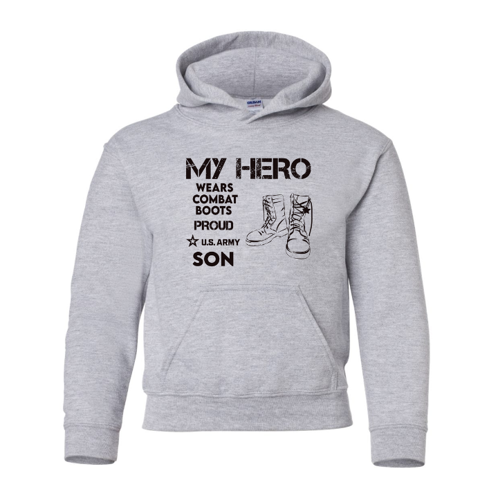 U.S. Army Son Youth Hoodie (Grey)