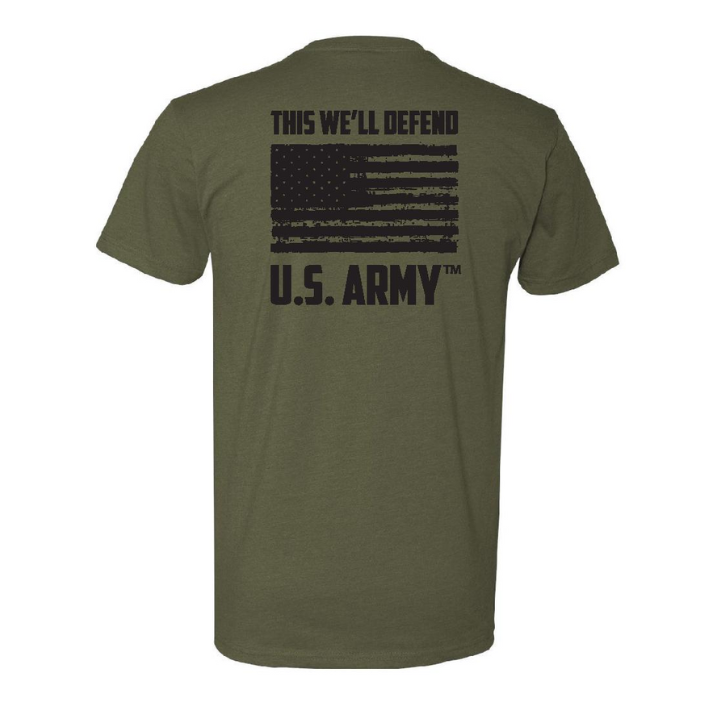 U.S. Army This We'll Defend T-Shirt (Military Green)