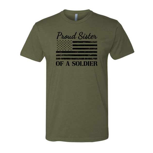 Proud army sister hoodies shop