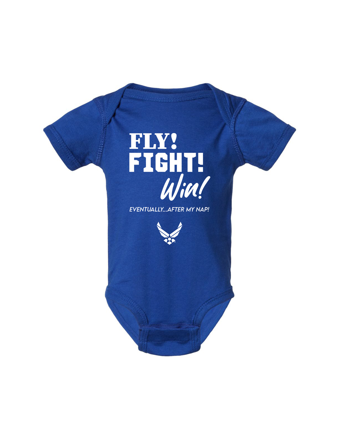 U.S. Air Force Infant Onesie (Royal Blue)