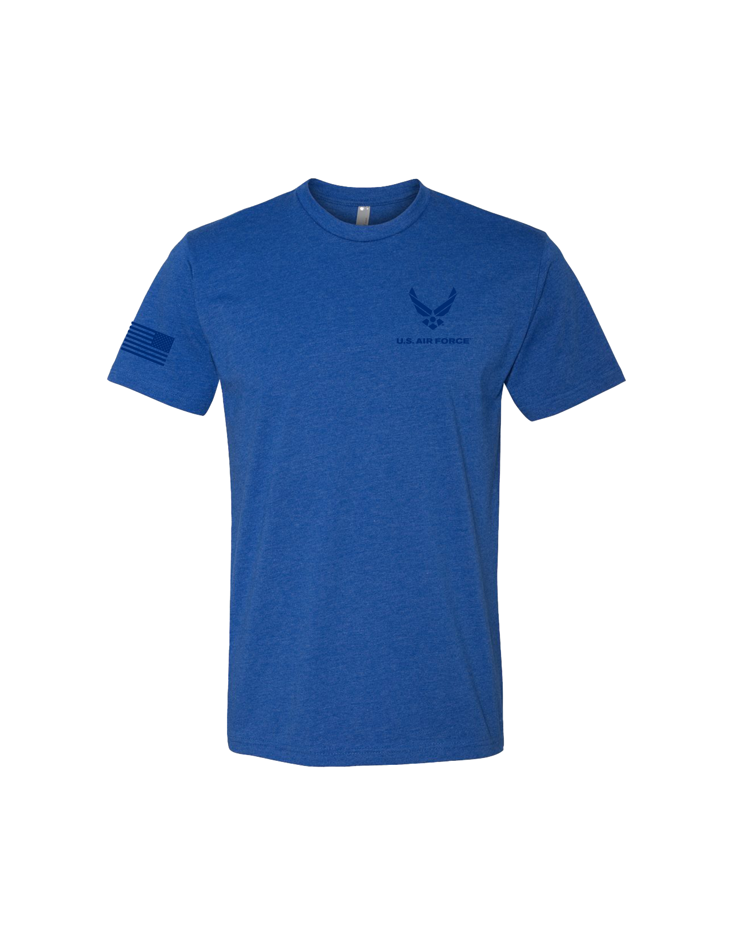 U.S. Air Force Flag Graphic T-Shirt (Royal Blue)