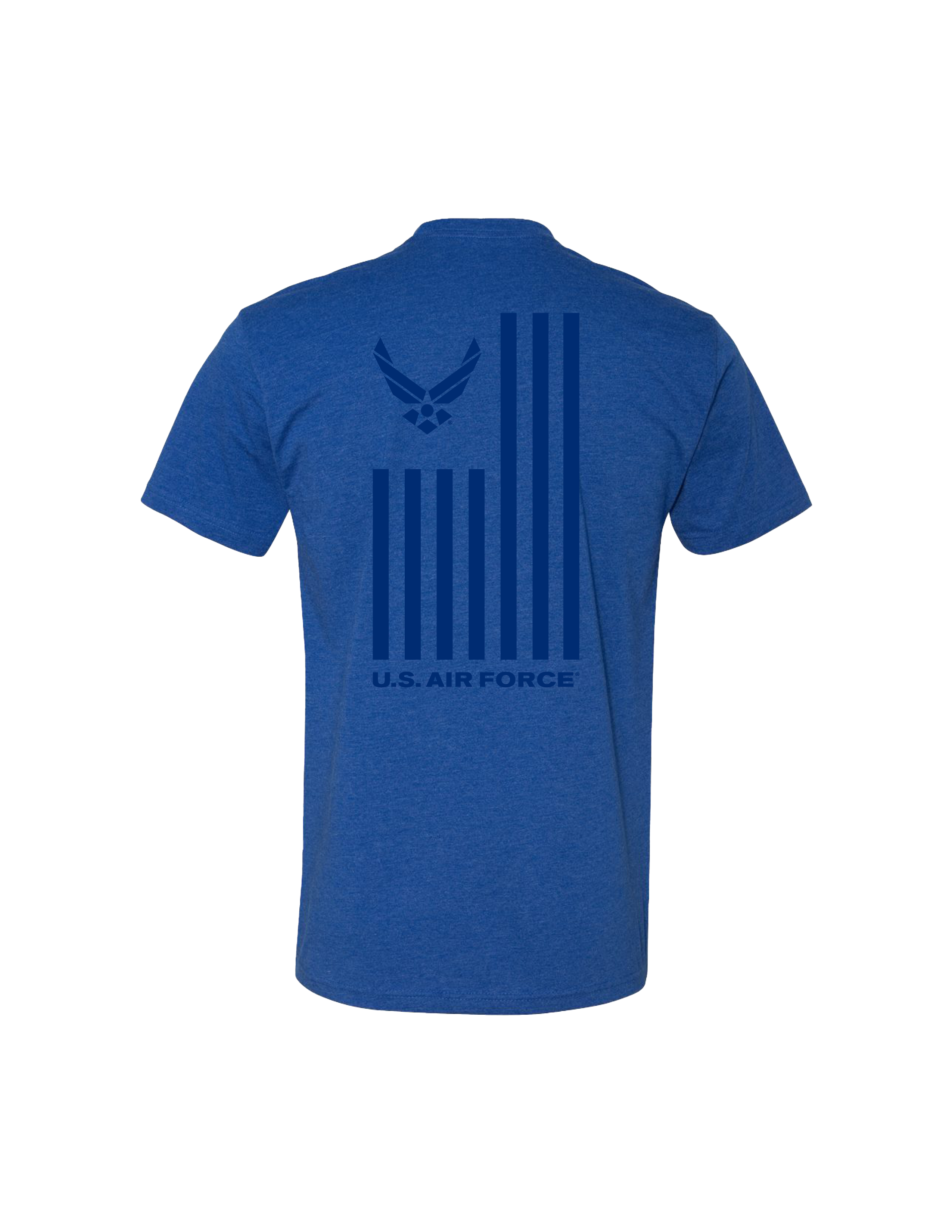 U.S. Air Force Flag Graphic T-Shirt (Royal Blue)
