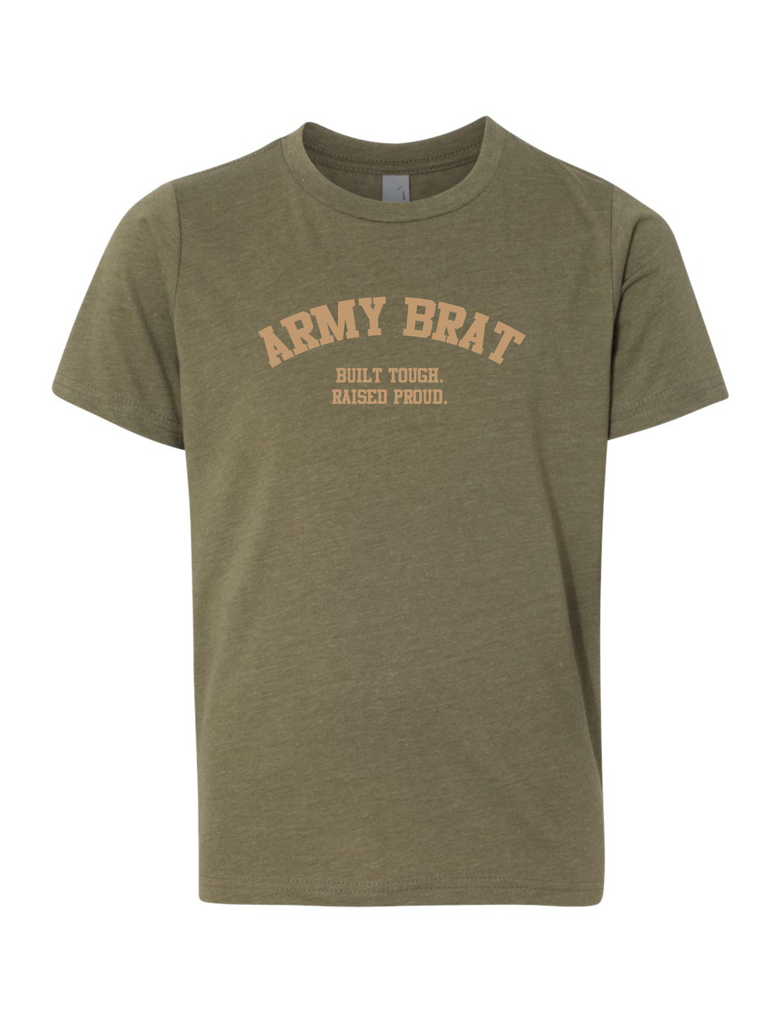 Army Brat Youth T-Shirt (Military Green)
