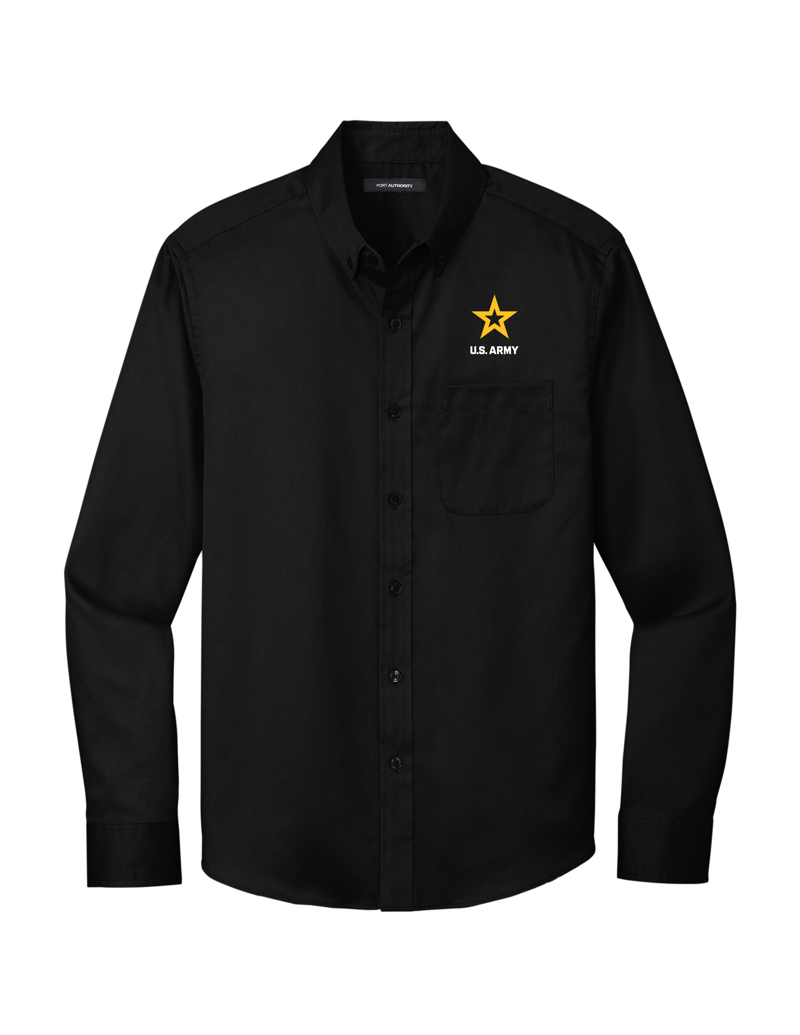 U.S. Army Button Up Shirt MENS (Black) Oak and Liberty U.S. Army Button Up Shirt MENS (Black) Oak and Liberty