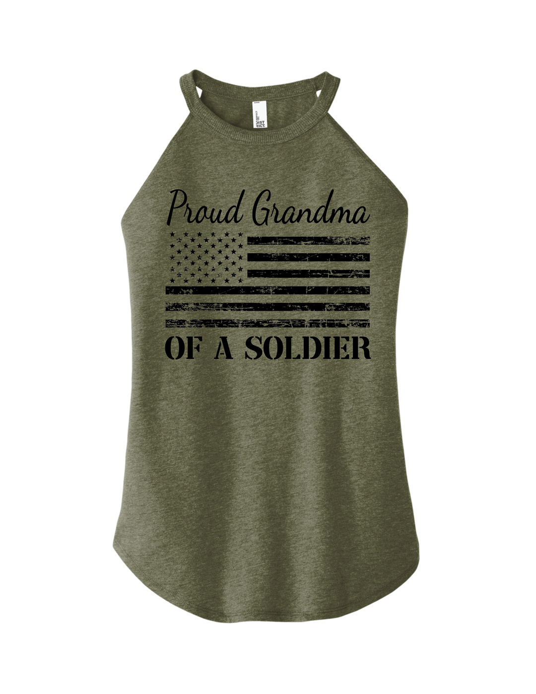 Proud Grandma of a Soldier Tank (Green)