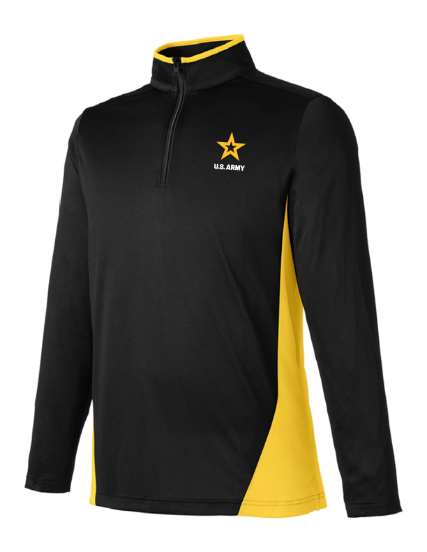 U.S. Army™ Quarter Zip MENS (Black)