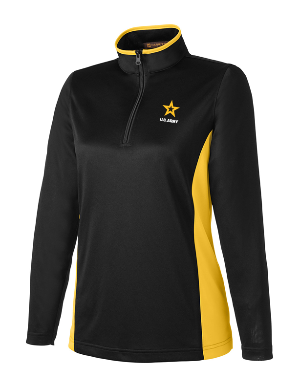 U.S. Army™ Quarter Zip WOMENS (Black)
