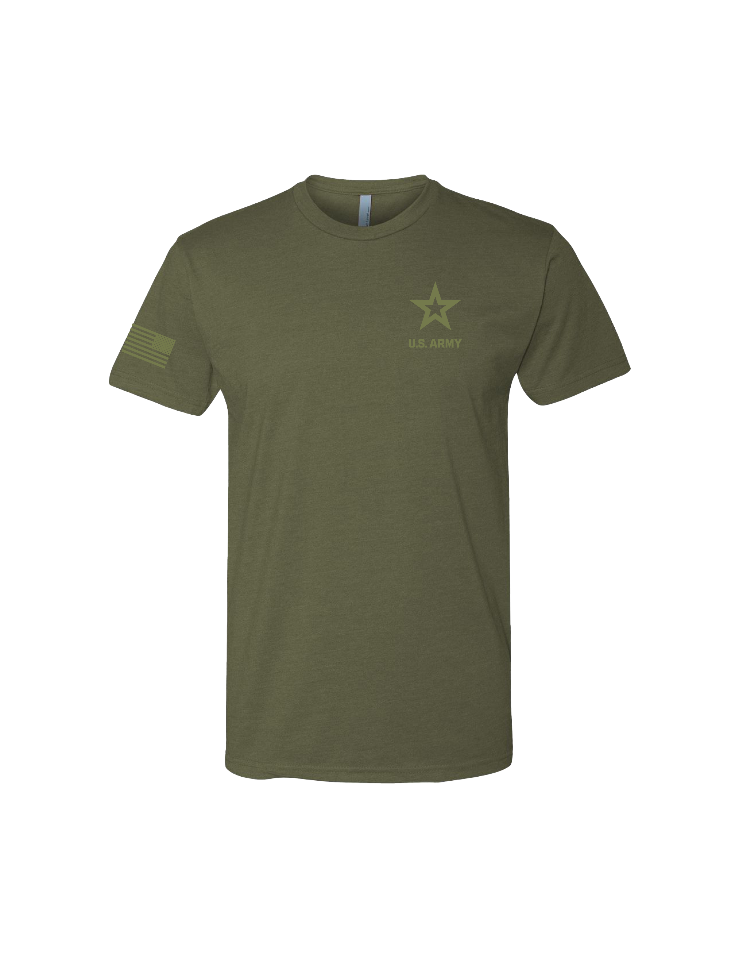Army Flag T-Shirt (Military Green)
