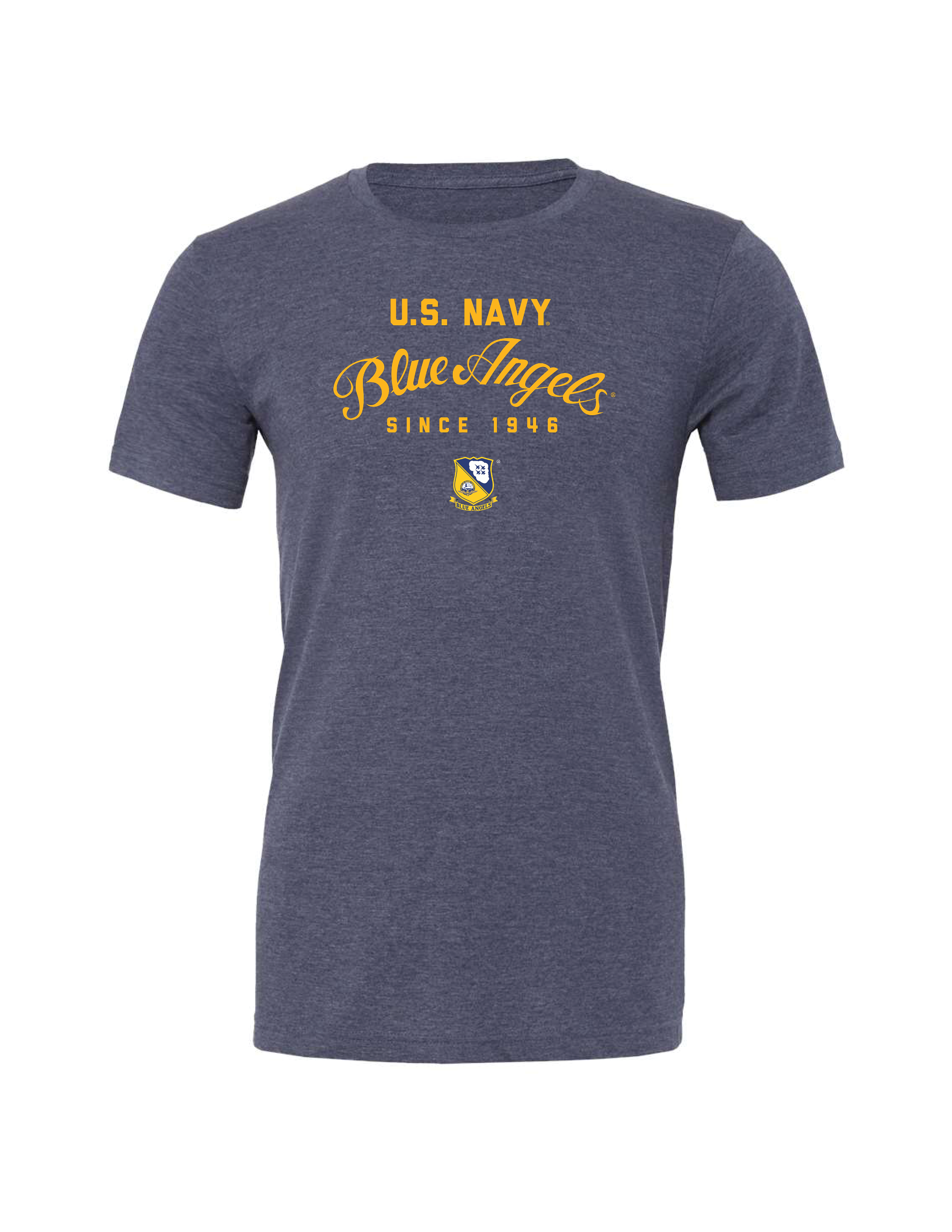 Blue Angels Since 1946 T-Shirt (Heather Navy)