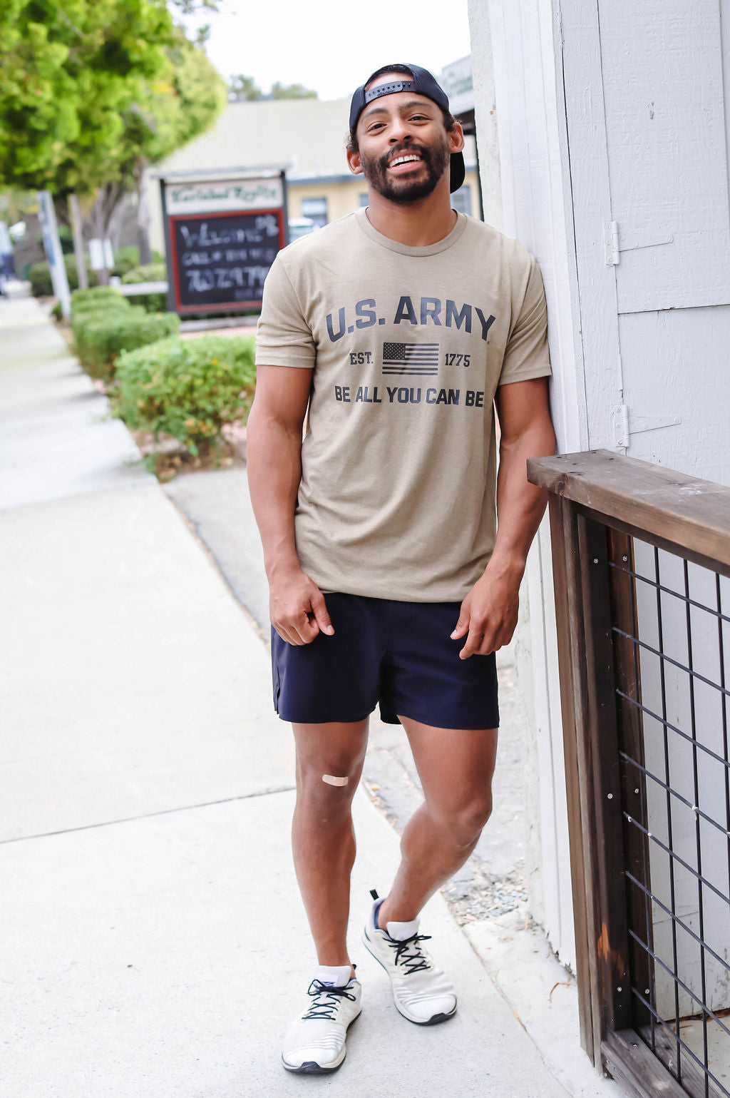 Army T-Shirt Be All You Can Be (Coyote Brown)