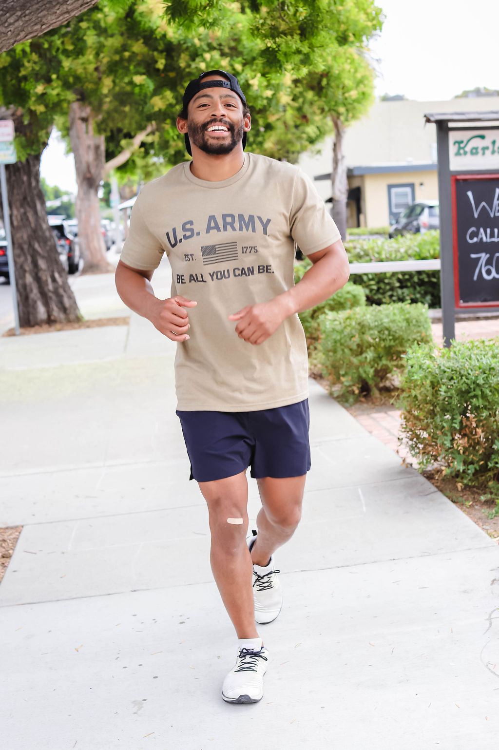 Army T-Shirt Be All You Can Be (Coyote Brown)