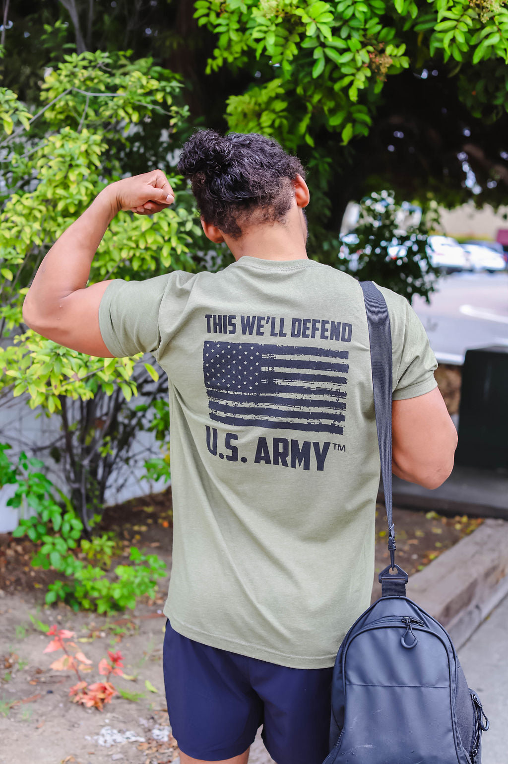 U.S. Army This We'll Defend T-Shirt (Military Green)