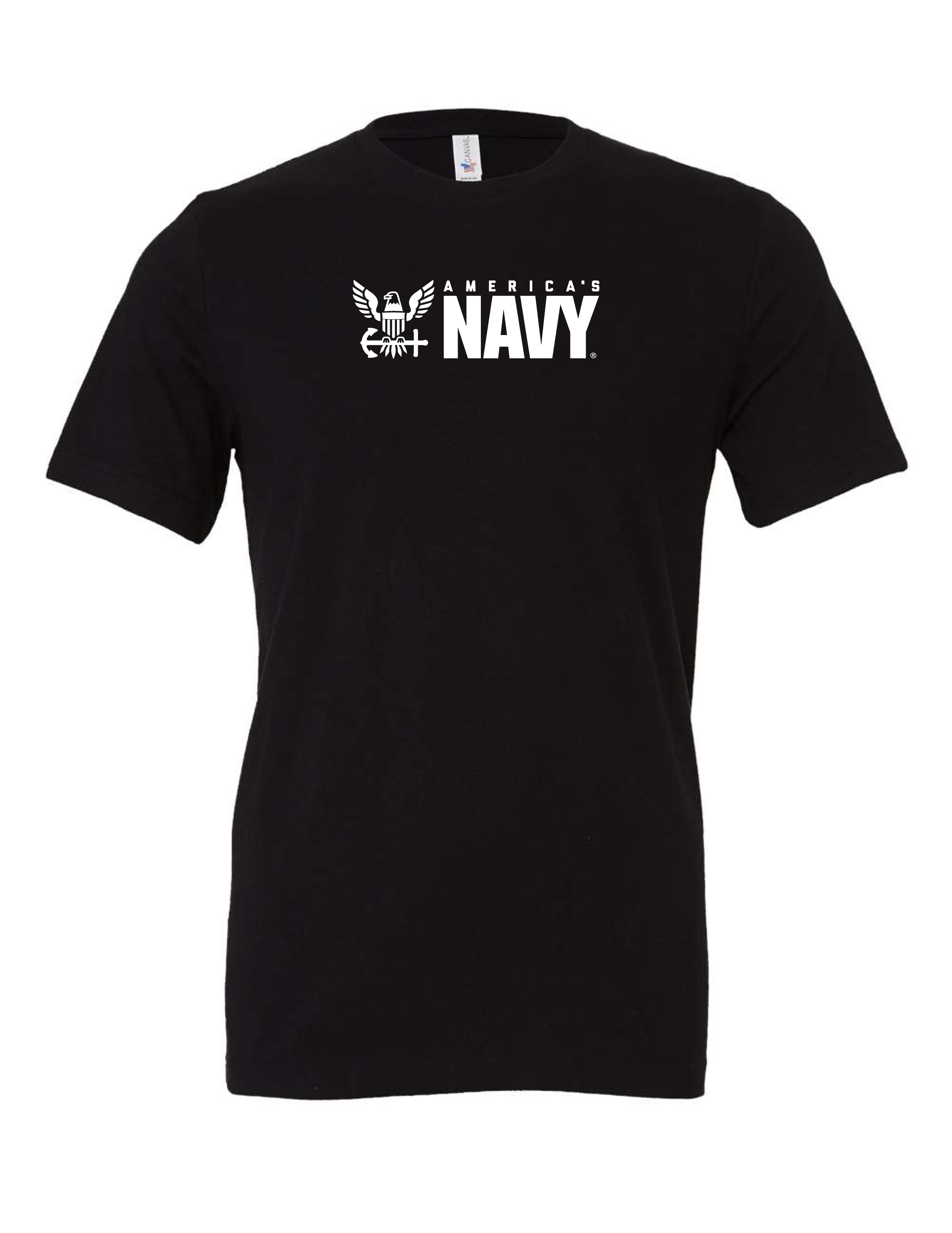 Navy Logo T-Shirt (Black)