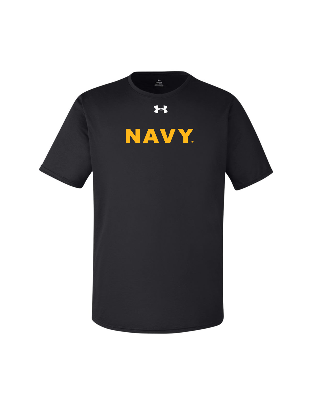 U.S. Navy Under Armour Performance T-Shirt (Black)