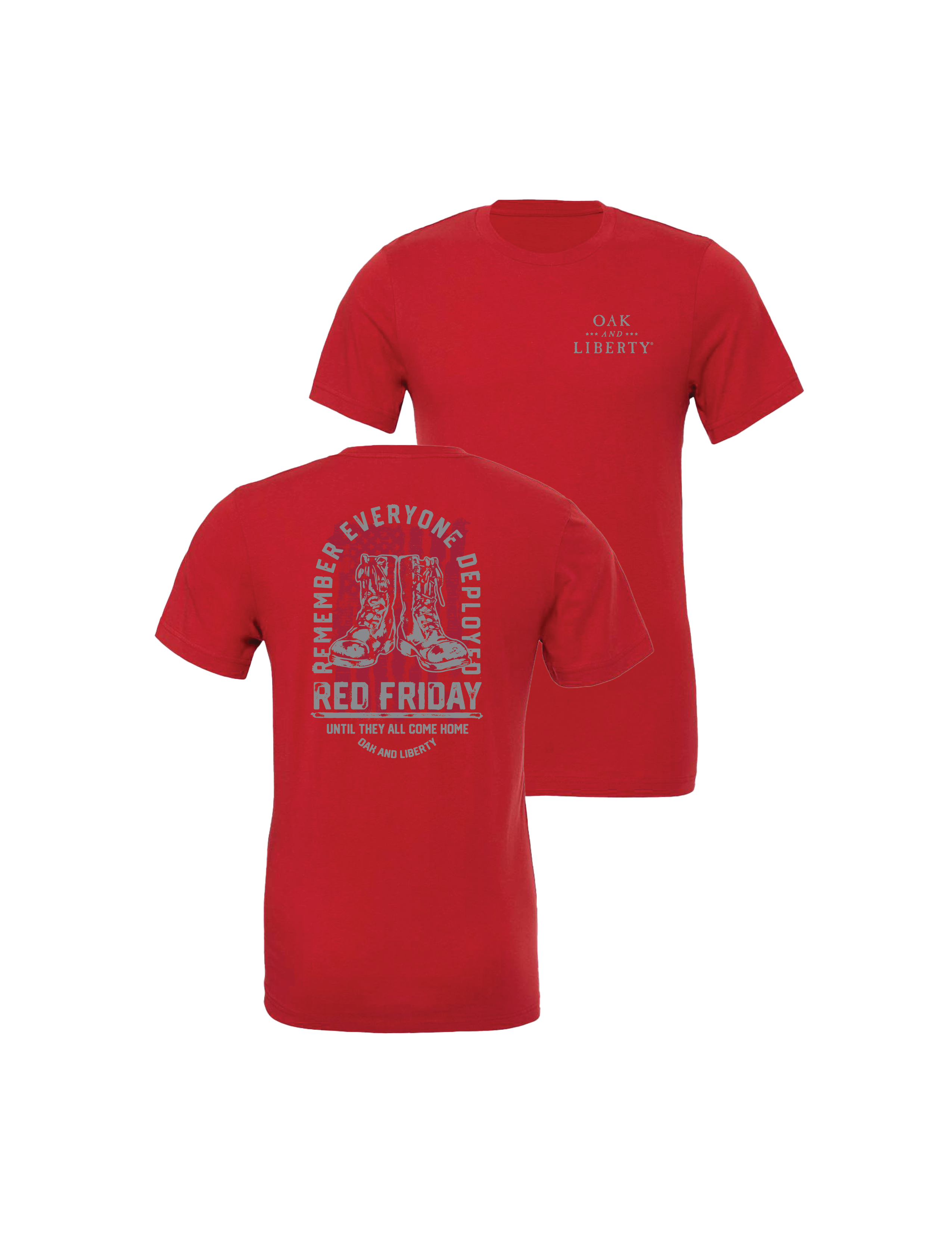 RED Friday T-Shirt (Red) | Patriotic – Oak and Liberty