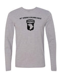 101st Airborne Long Sleeve T-Shirt (Gray)