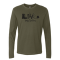 Love My Soldier Longsleeve (Military Green)