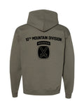 10th Mountain Hoodie (Military Green)