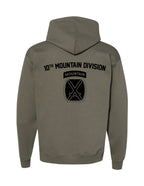 10th Mountain Hoodie (Military Green)