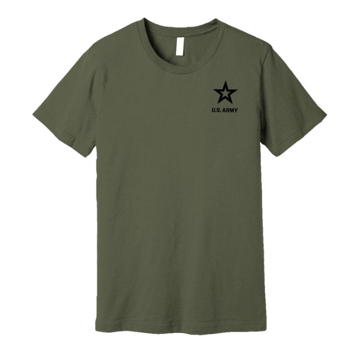 Army T-Shirt "Be All You Can Be." (Military Green)