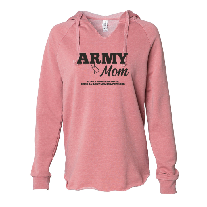 Army Mom Sweatshirt (Pink)