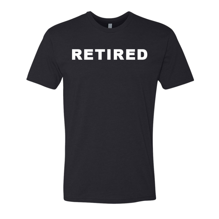 RETIRED T-Shirt (Black & Military Green)
