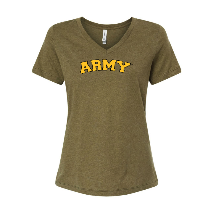 Army Ladies V-Neck T-Shirt