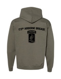 173rd Airborne Brigade Hoodie (Military Green)