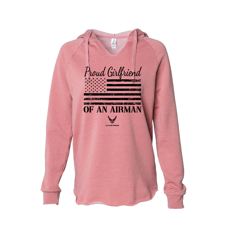 Proud Girlfriend of an Airman | US Air Force Ladies' Hoodie