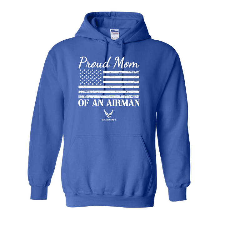 Air force mom hoodie discount