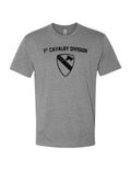 1st Cavalry T-Shirt (Gray)