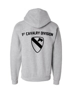 1st Cavalry Hoodie (Gray)