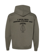 1st Special Forces Operational Detachment-Delta Hoodie (Military Green)