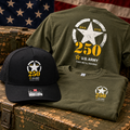Army 250th Birthday Bundle – Richardson 112 Hat & Green Short Sleeve T-Shirt