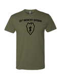 25th Infantry T-Shirt (Military Green)