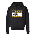 U.S. Army Proud Cousin Hoodie (Black)