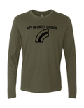 42nd Infantry Division Long Sleeve T-Shirt (Military Green)