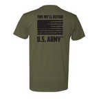 U.S. Army This We'll Defend T-Shirt (Military Green)