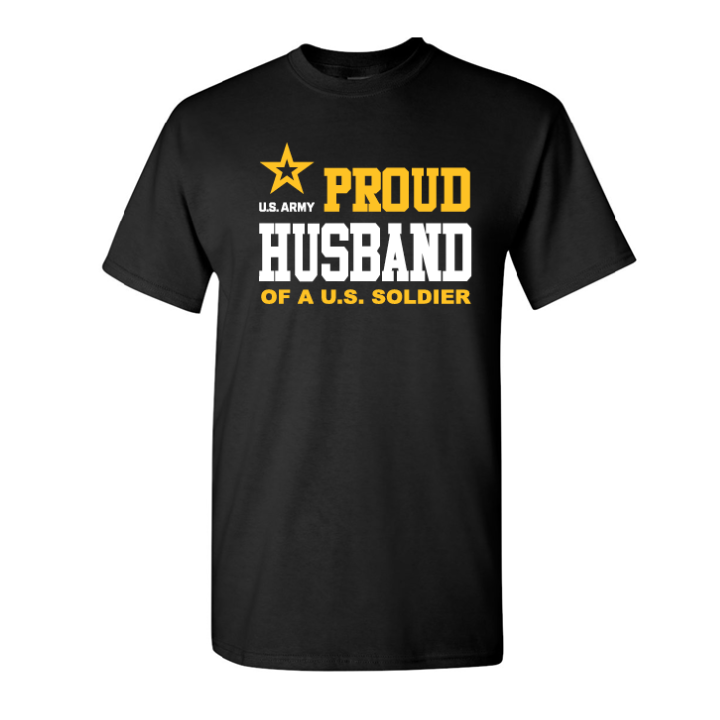 U.S. Army Proud Husband (Black)