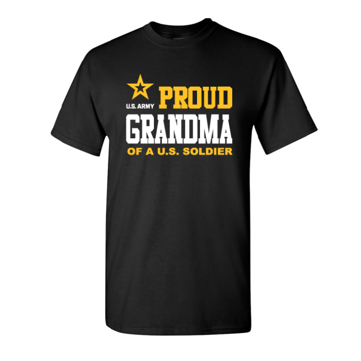 U.S. Army Proud Grandma (Black)