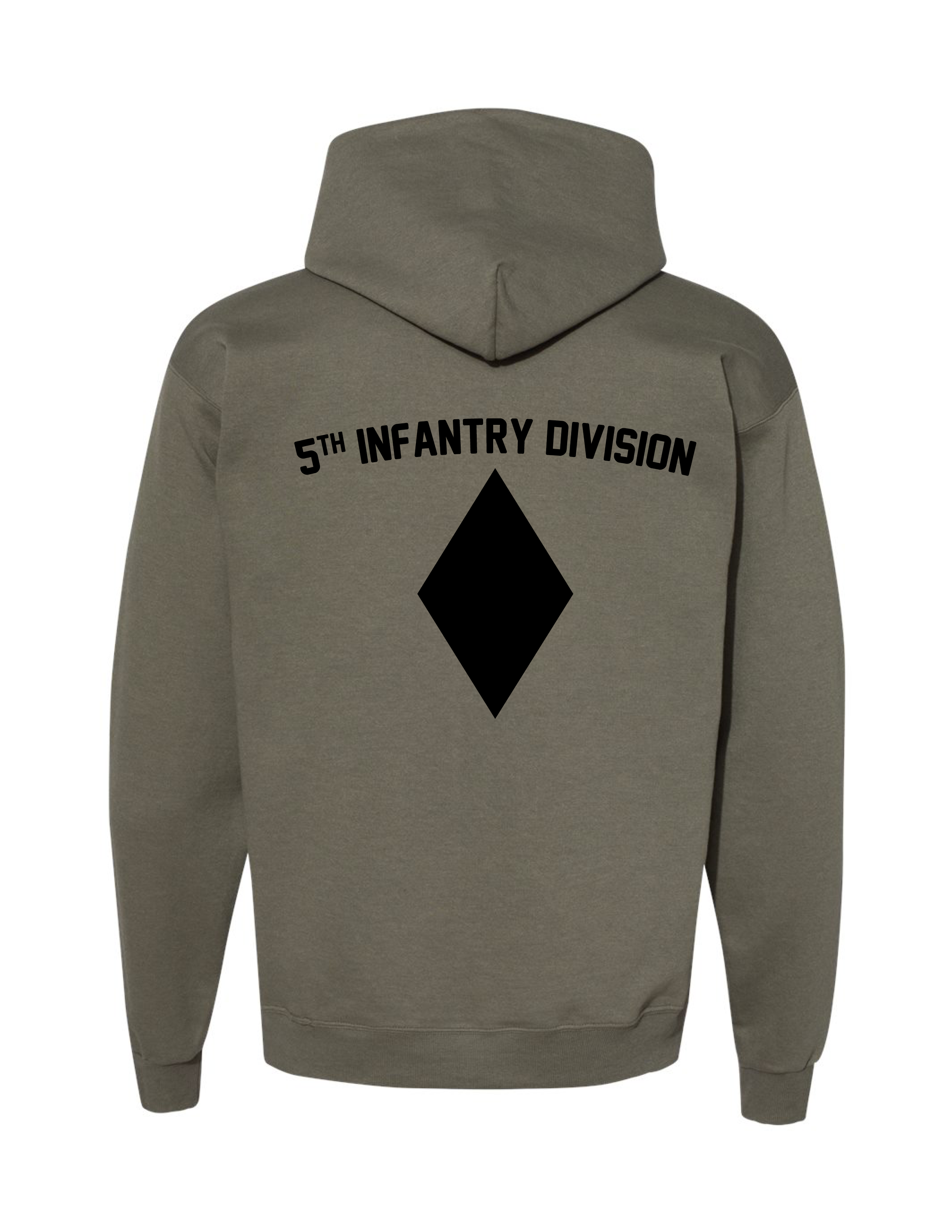 5th Infantry Hoodie (Military Green)