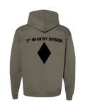5th Infantry Hoodie (Military Green)