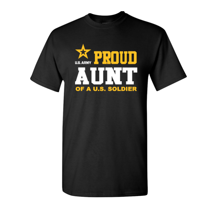U.S. Army Proud Aunt (Black)
