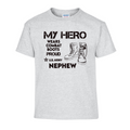 U.S. Army Nephew Youth T-Shirt (Grey)