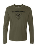 75th Ranger Regiment Long Sleeve T-Shirt (Military Green)